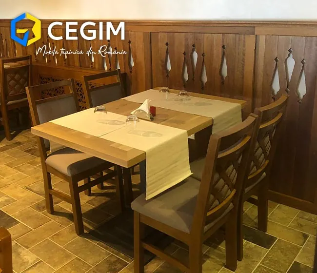 Restaurant Bucegi - mobilier CEGIM