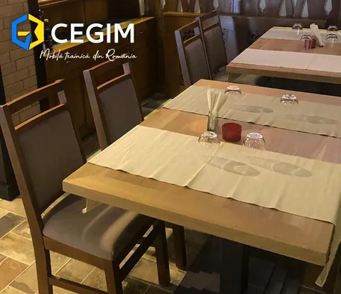 Restaurant Bucegi - mobilier CEGIM, fotografia 4