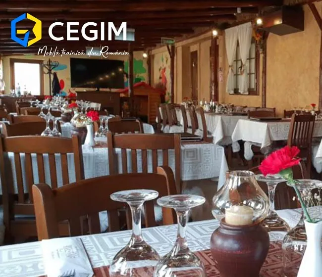 Restaurant Rustic - mobilier CEGIM