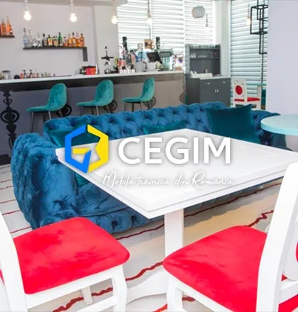 Cofetăria Cesar’s - mobilier CEGIM, fotografia 3