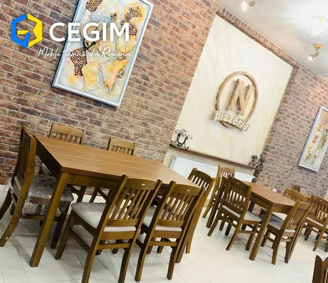 Pizzeria Naples - mobilier CEGIM