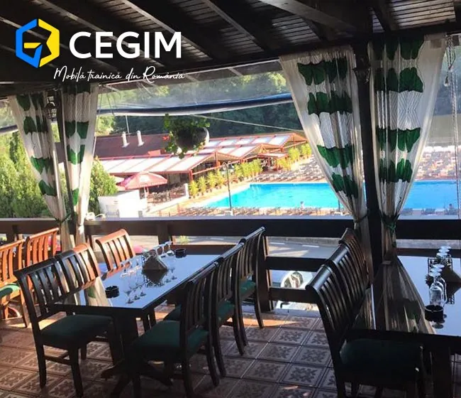 Terasa Restaurant Parc - mobilier CEGIM
