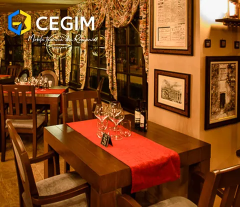 Restaurant D’Amici - mobilier CEGIM, fotografia 5