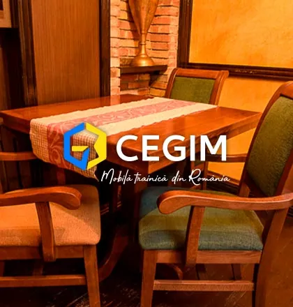 Restaurant Epoque - mobilier CEGIM, fotografia 3