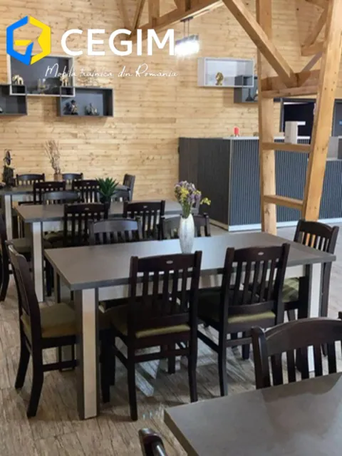 Restaurant Agrogrand Serv - mobilier CEGIM, fotografia 4