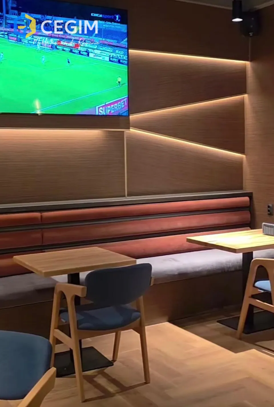 Supporter Sports Pub & Grill - mobilier CEGIM