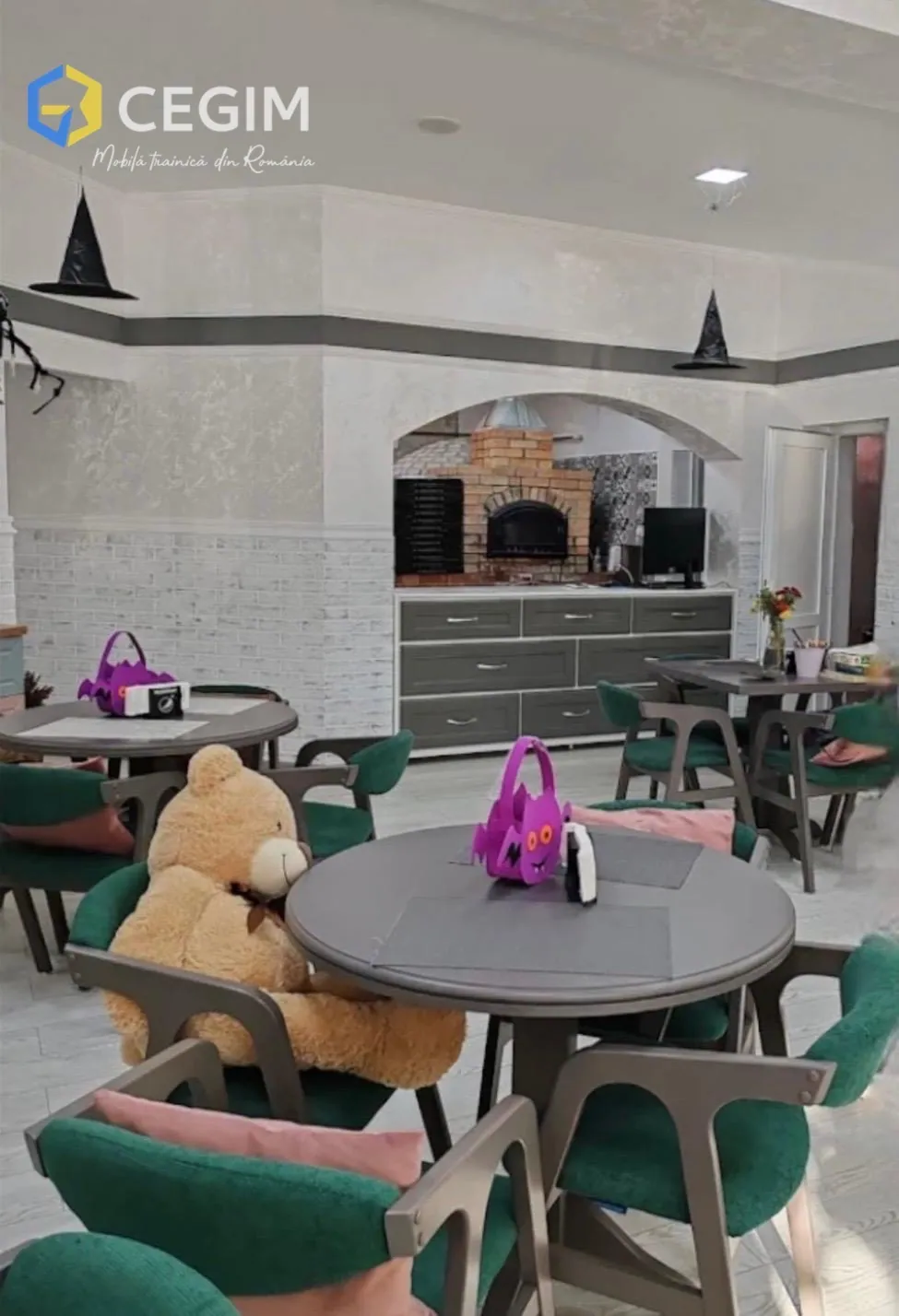 Cofetaria Modern - mobilier CEGIM