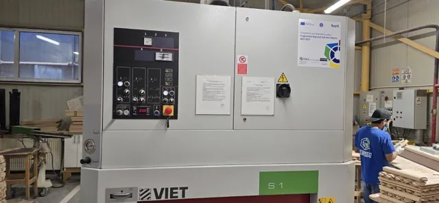 Mașină de calibrat și șlefuit Biesse Viet S1