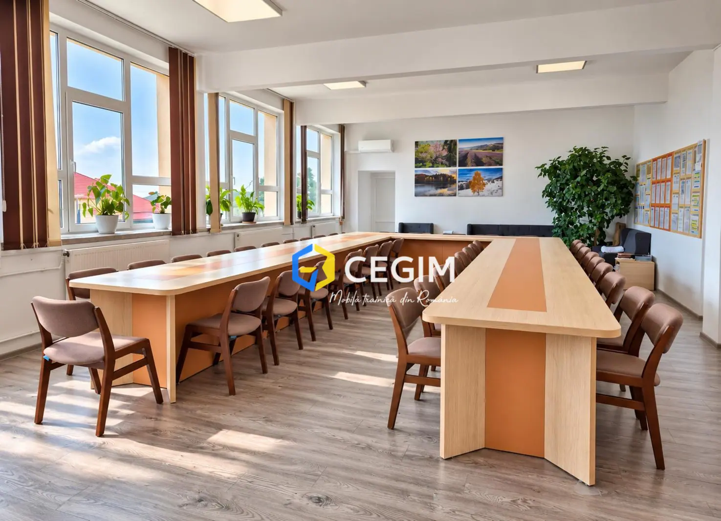Liceul Dumbraveni - mobilier CEGIM